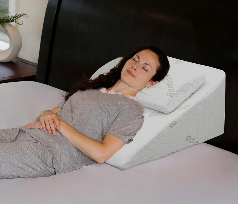 InteVision Foam Bed Wedge Pillow