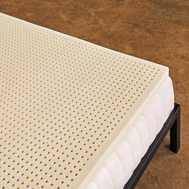 Pure Green 100% Natural Latex Mattress Topper (Queen)