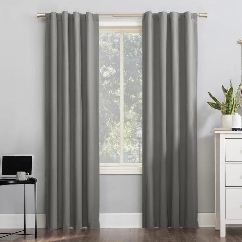 Sun Zero Cyrus Thermal Blackout Curtains (2 Panels)