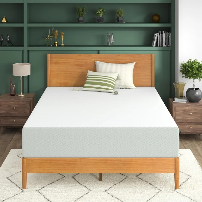 Zinus 12 Inch Green Tea Memory Foam Mattress (Queen)